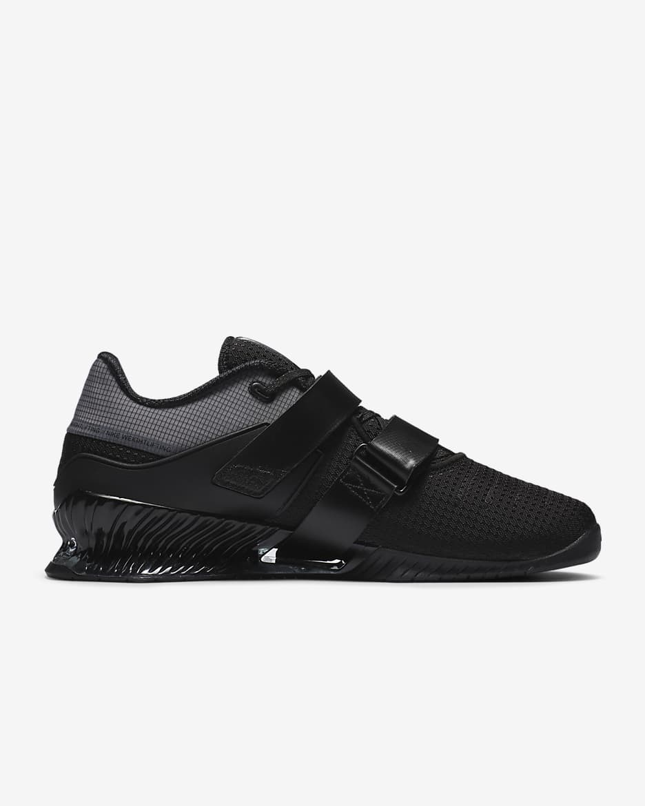 Black nike weightlifting shoes on sale